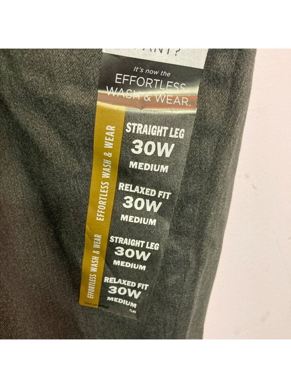 Lee Straight Leg Mid Rise Pant, NWT, Size 30W( (5X) - Picture 4 of 7